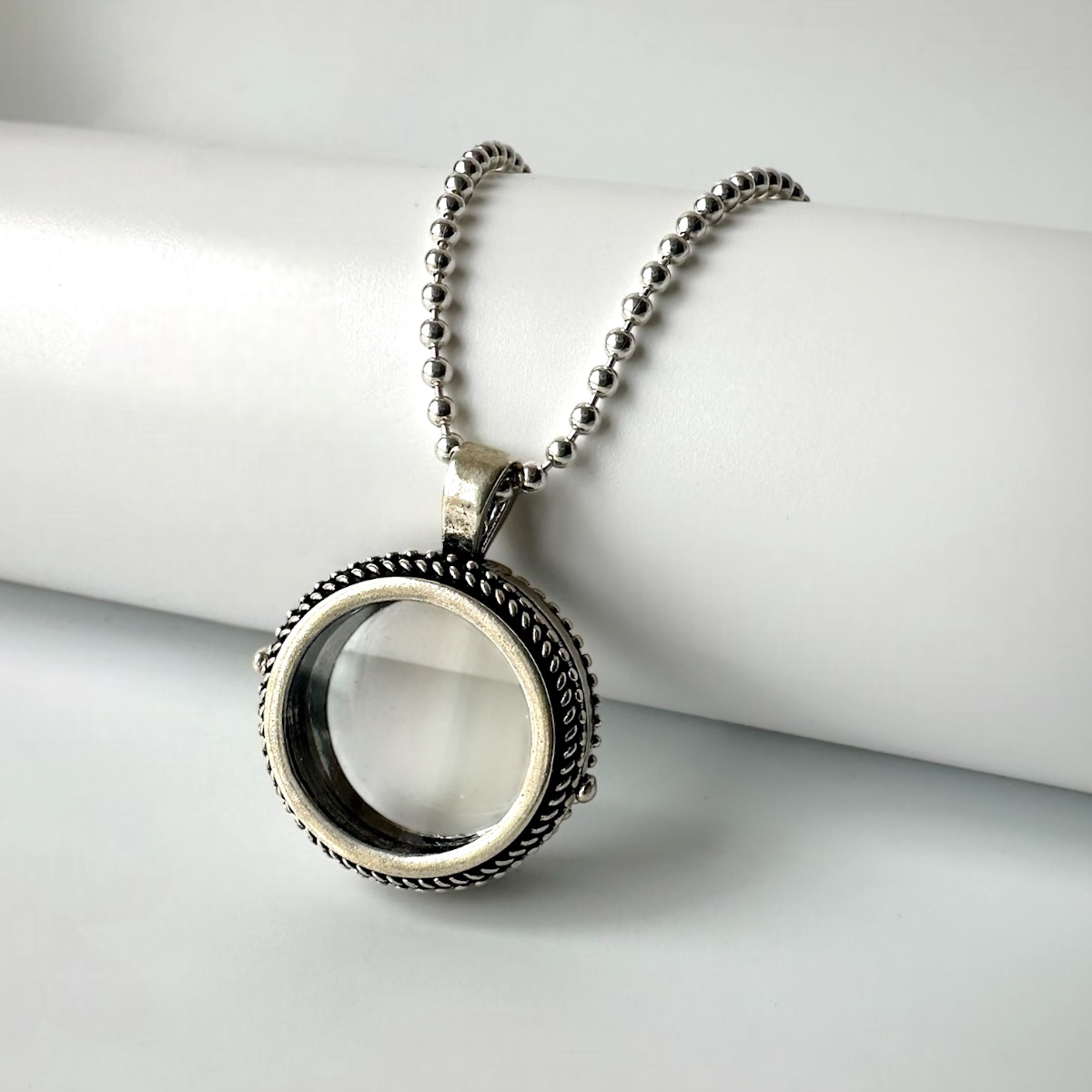 925 Sterling Silver Amulet Necklace