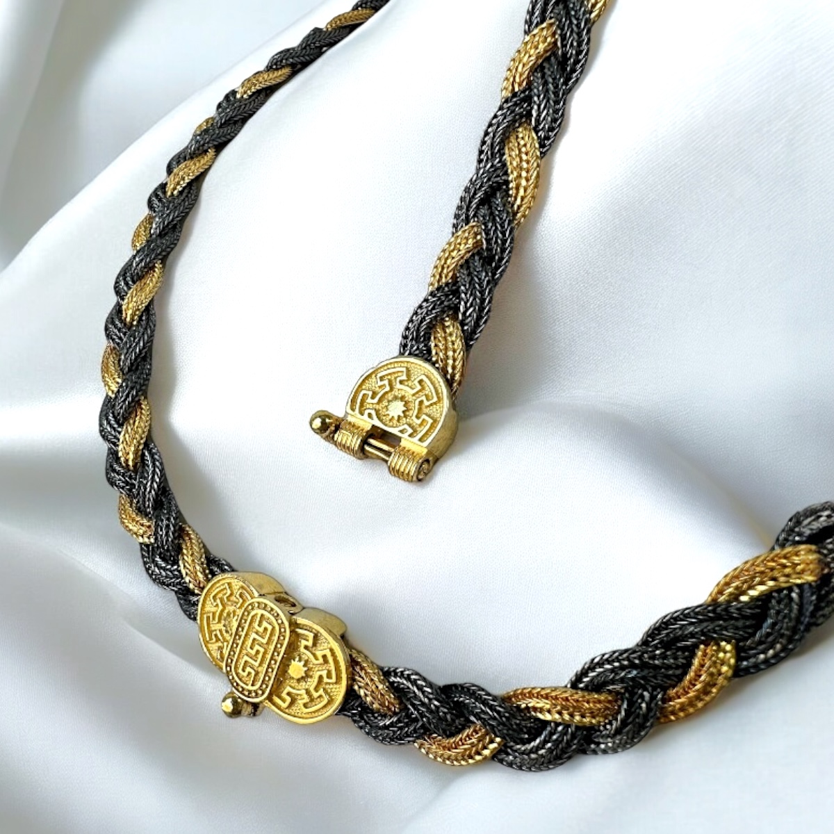 925 Carat Mardin Straw Silver Set