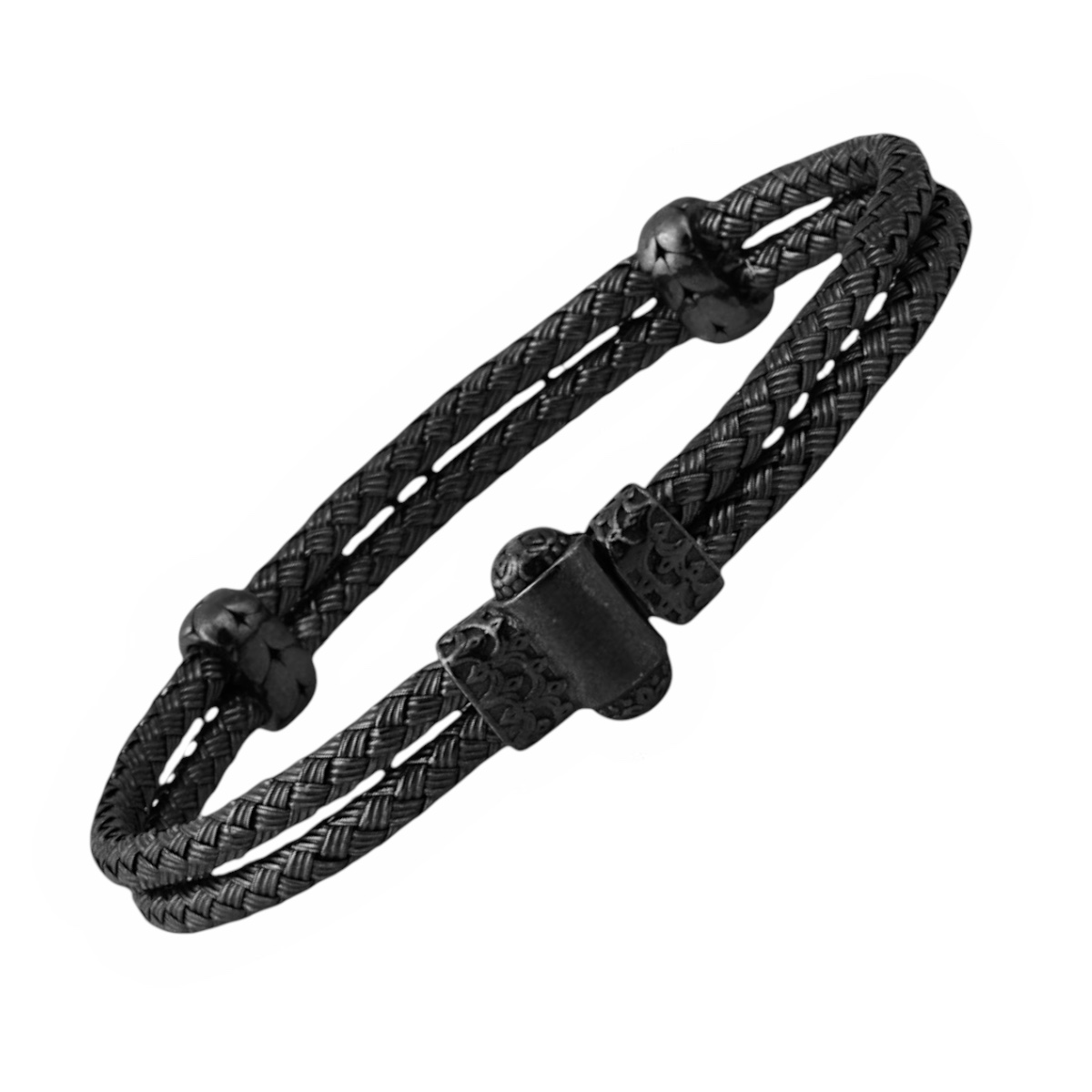 925 Sterling Silver Wrap Vip Men’s Bracelet