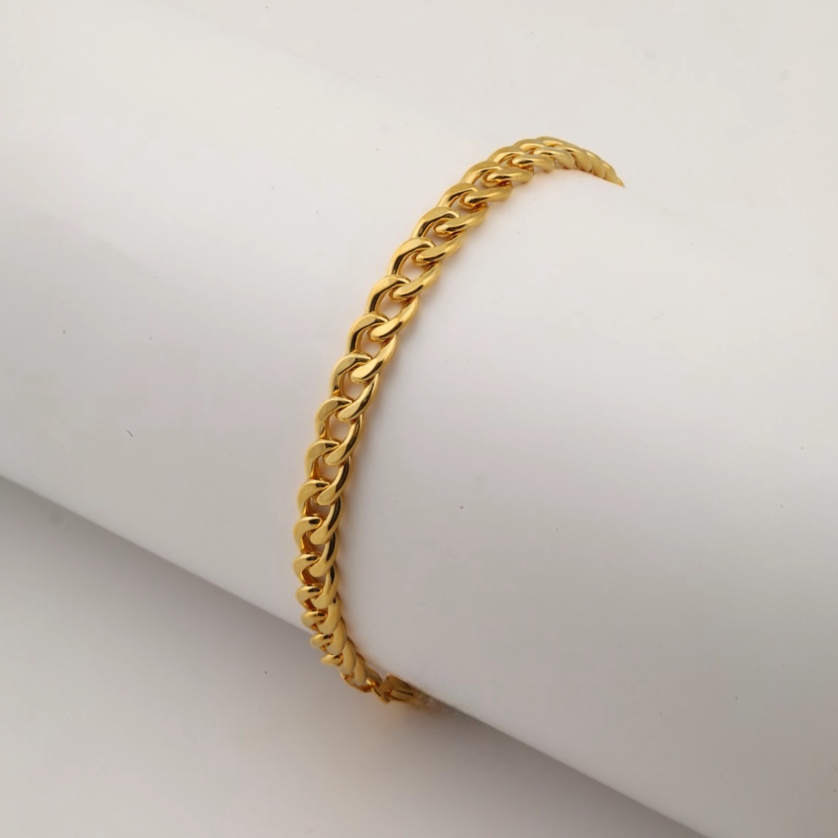 925 Carat Gurmet Gold Plated Silver Bracelet