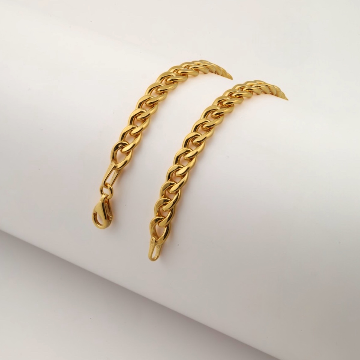 925 Carat Gurmet Gold Plated Silver Bracelet
