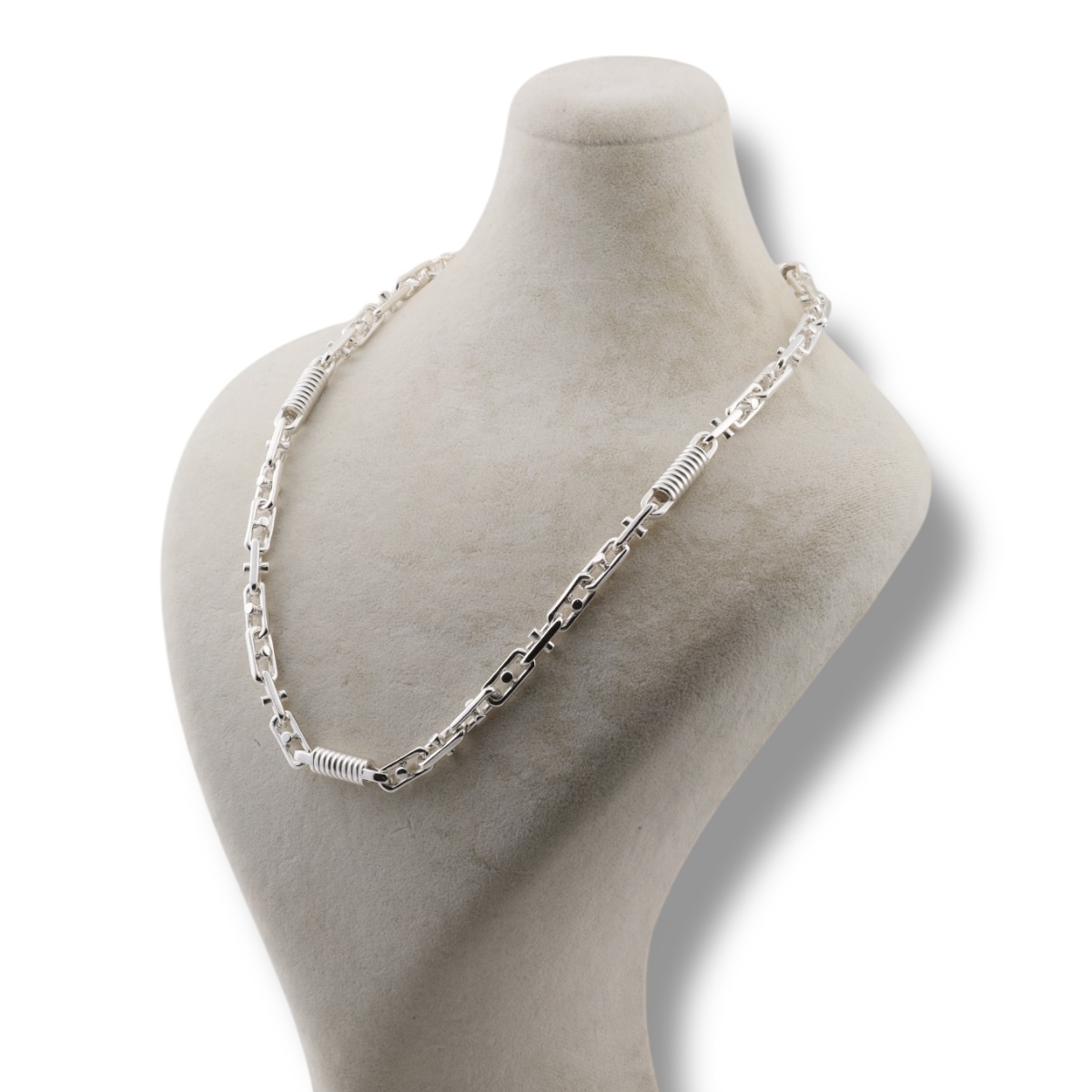 925 Sterling Silver Monte Carlo Model Necklace