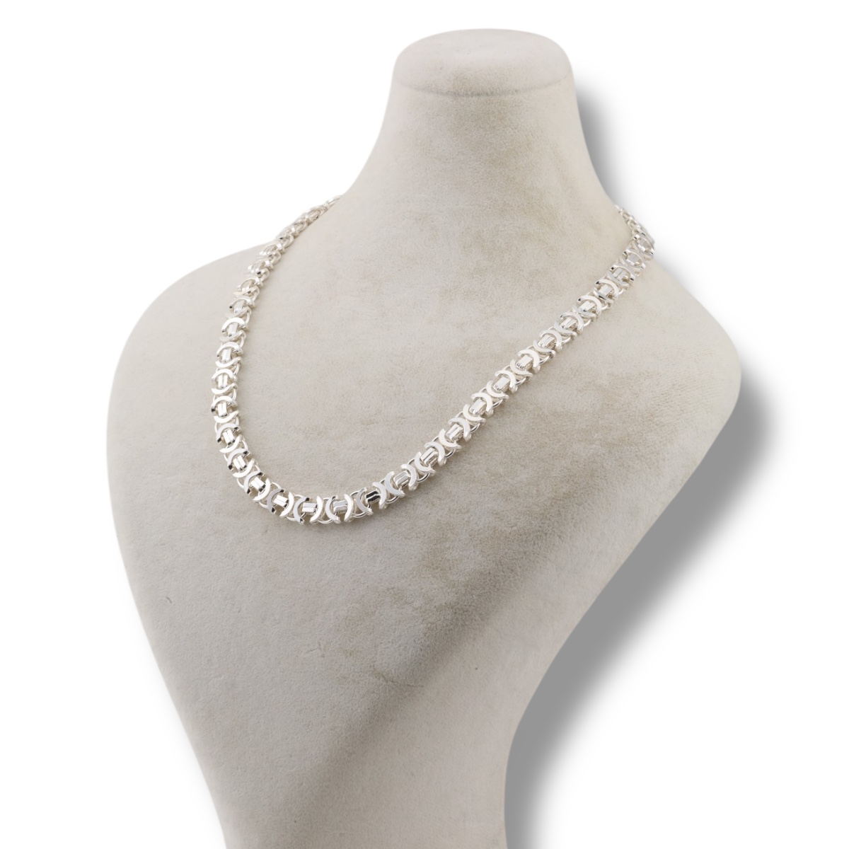 925 Sterling Silver Euro Model Men’s Necklace