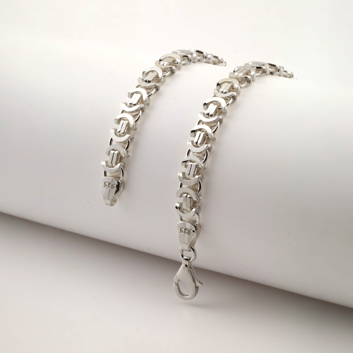 925 Sterling Silver Euro Model Men’s Necklace