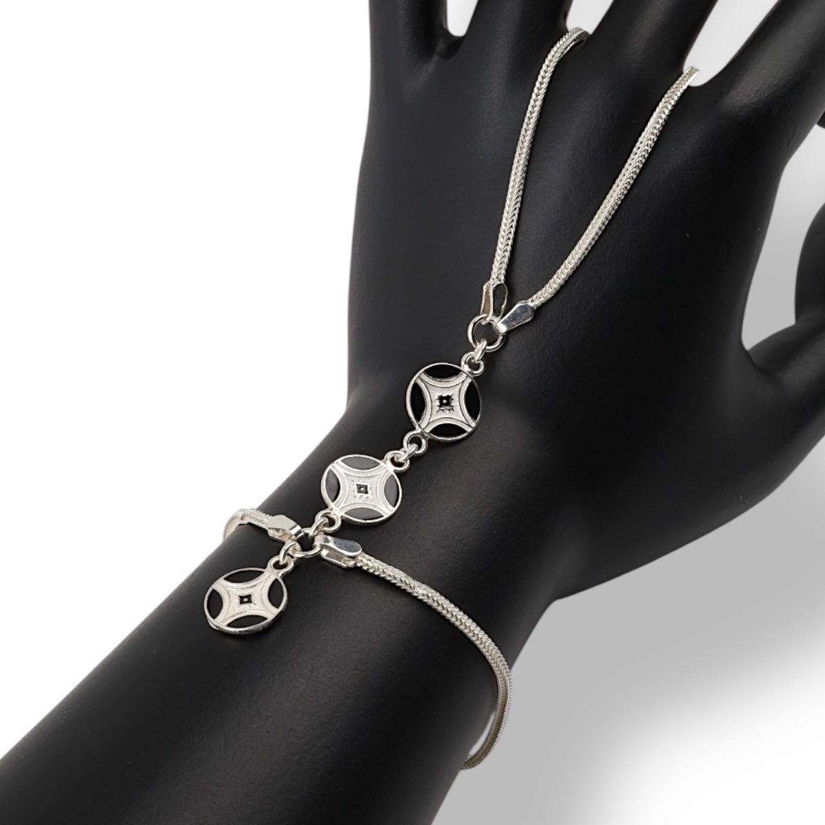 Mardin Womens Sahmeran Sterling Silver Bracelet