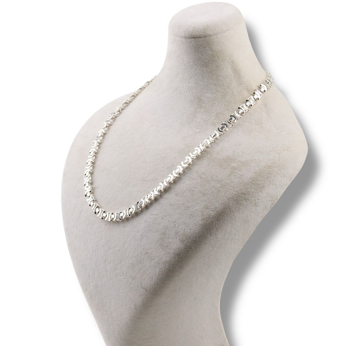 925 Sterling Silver Euro Model Men’s Necklace
