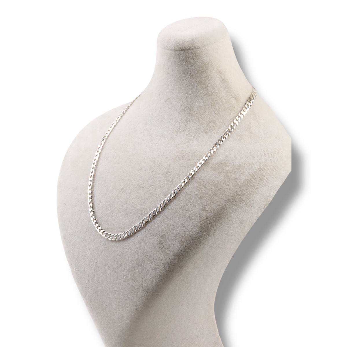 925 Sterling Silver Gurmet Men’s Chain Necklace