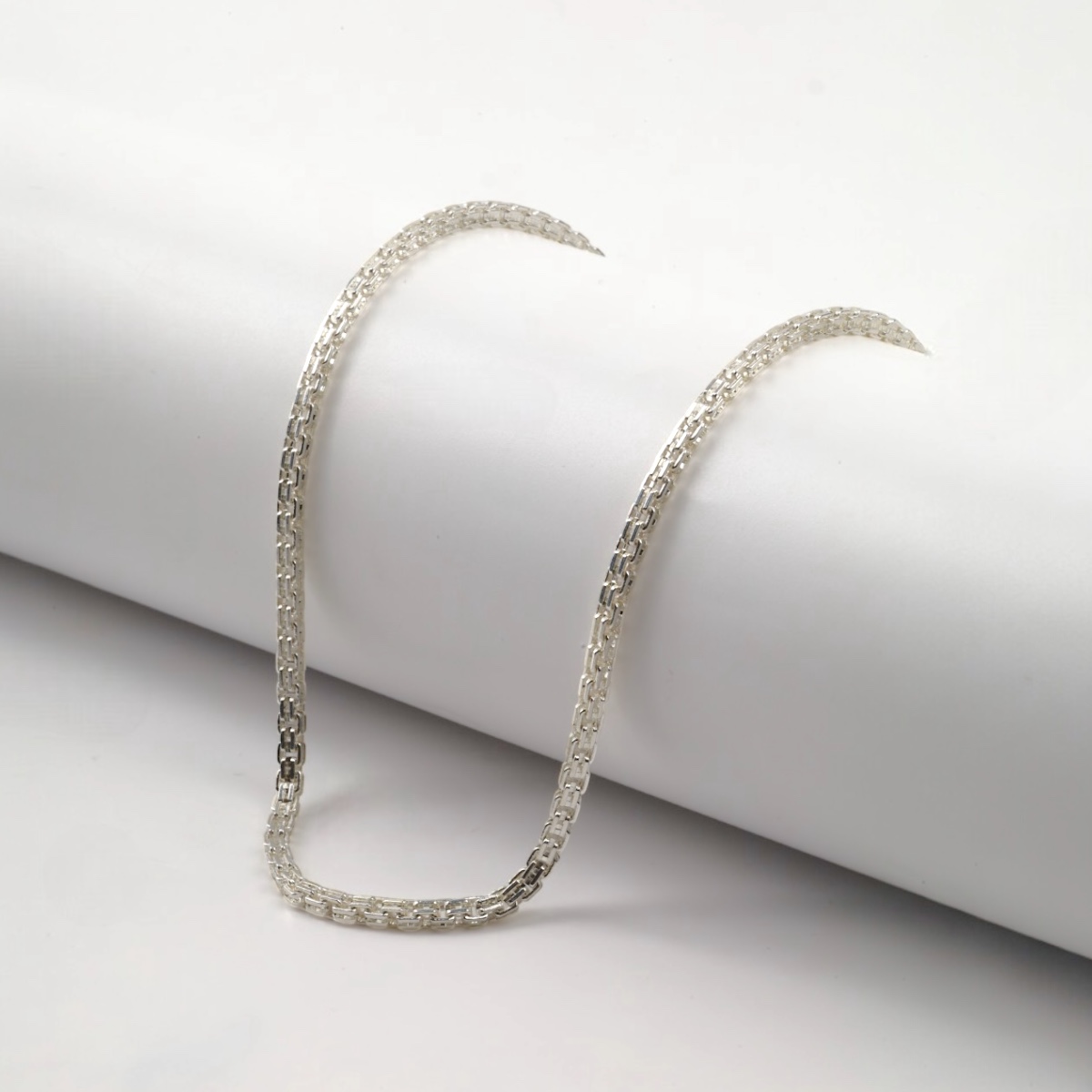 925 Sterling Italian Silver Men’s Chain Necklace