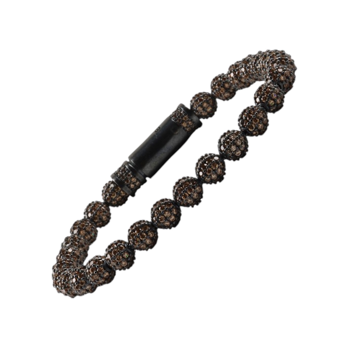 Unisex Silver Bracelet with 925 Sterling Stone