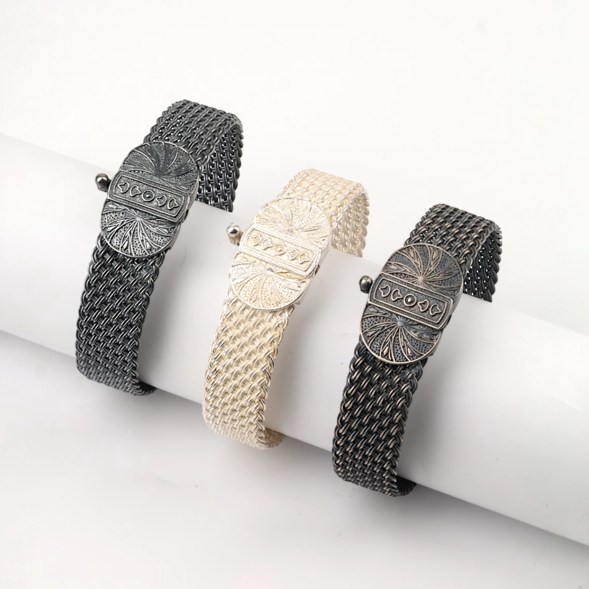 925 sterling Mens Vip Silver Bracelet - Special Series Silver Bracelet