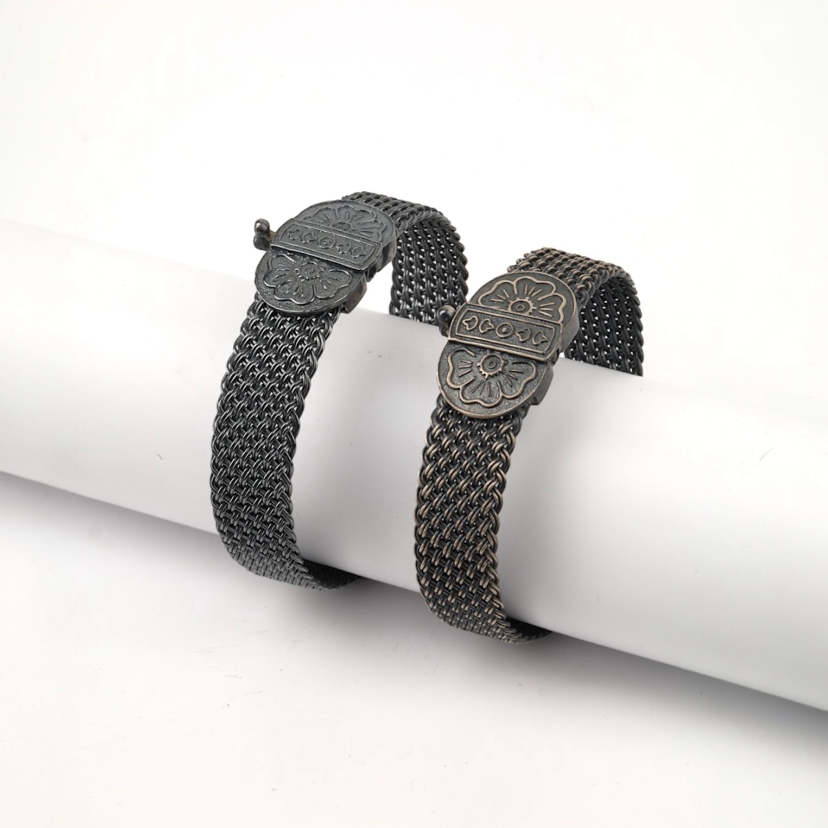 925 carat Mardin Engraved Lucky Bracelet