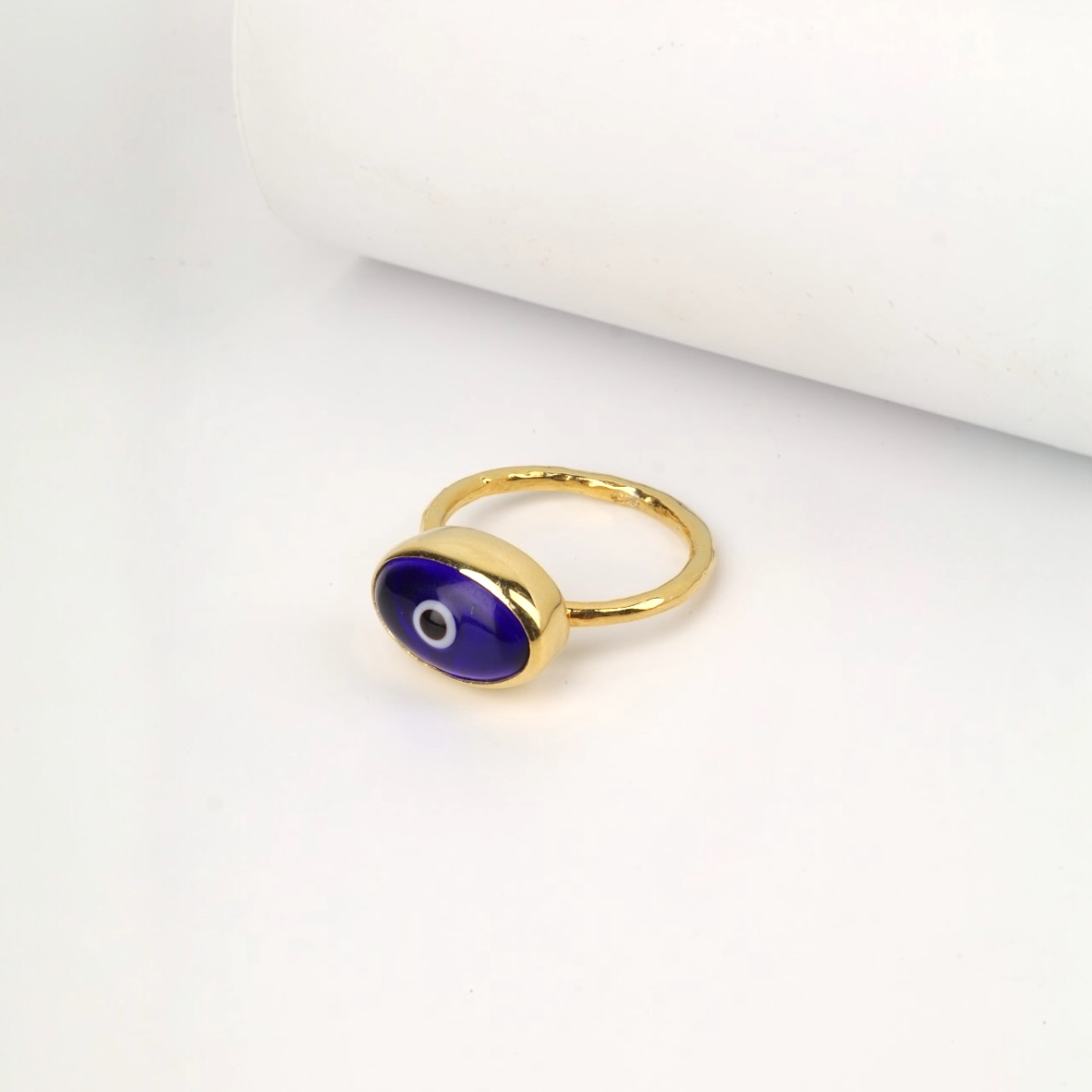 925 Sterling Silver Gold Set with Evil Eye Beads -2