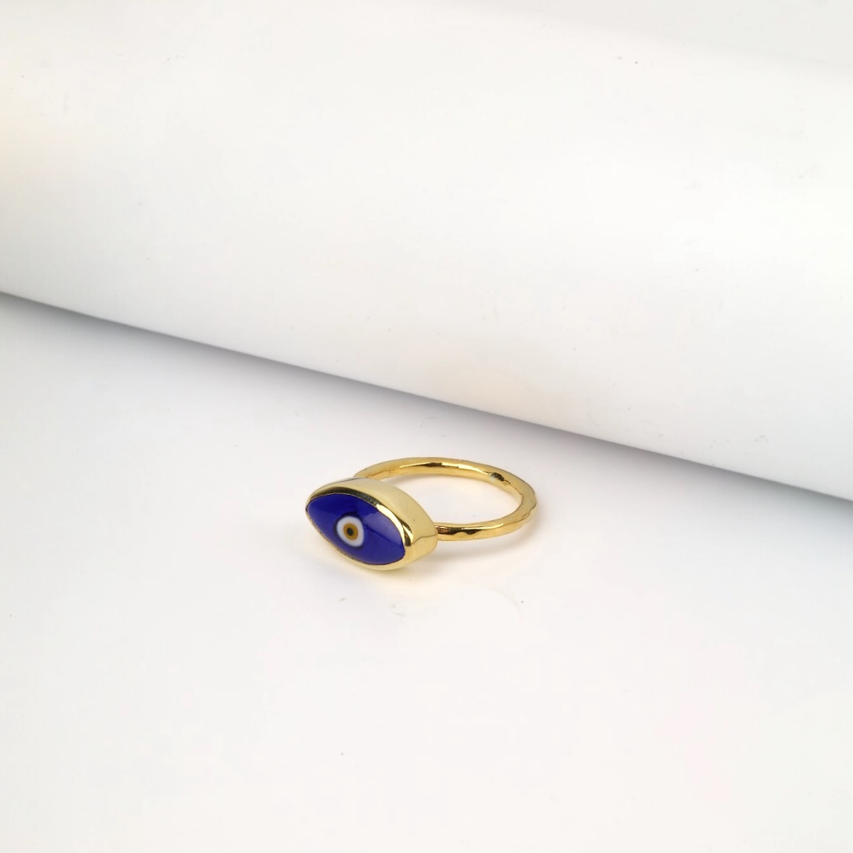 925 Sterling Silver Gold Set with Evil Eye Beads