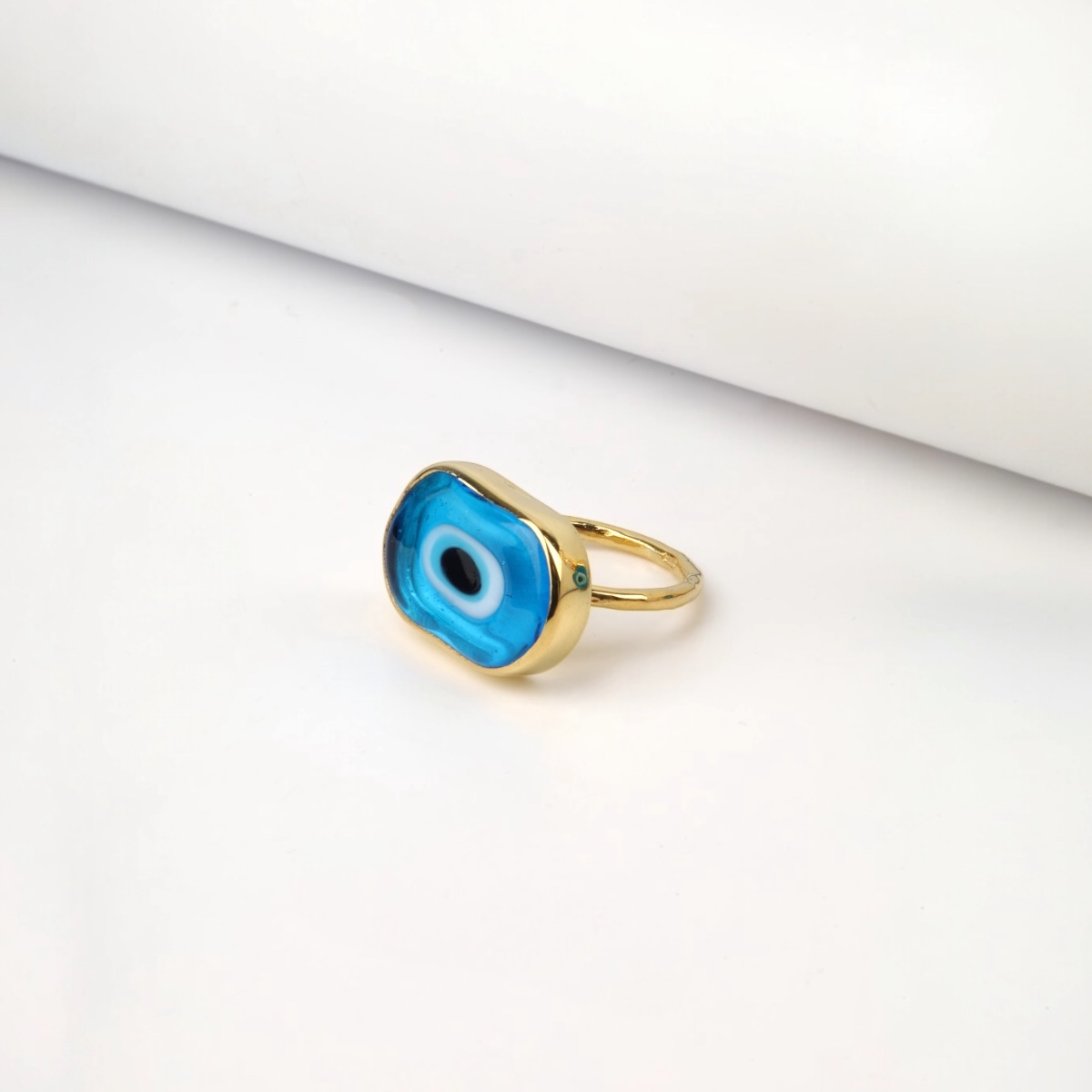 925 Sterling Silver Gold Evil Eye Set