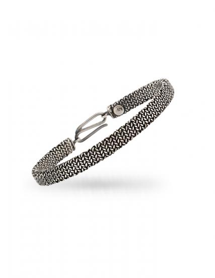 Filigree Men’s Silver Bracelet