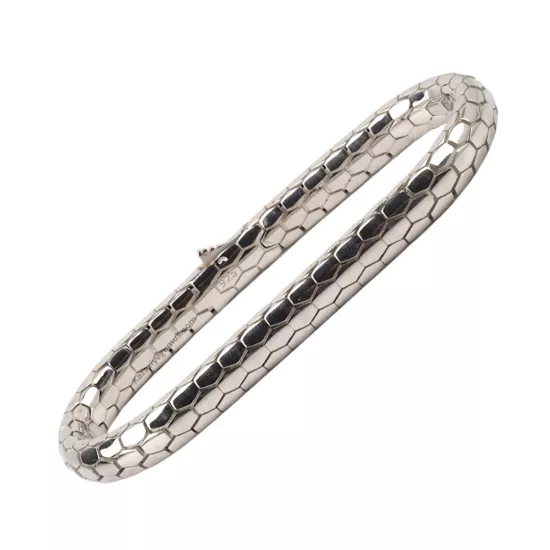 925 Ayar Snake Vip Gümüş Bileklik