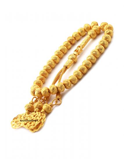 Kazaziye Silver Rosary Gold Plated