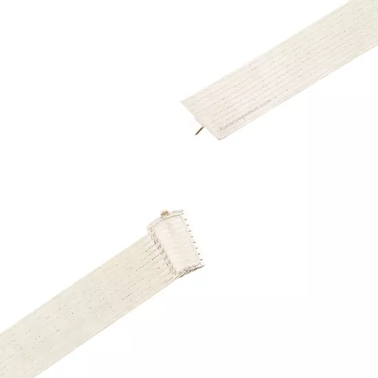 3 Rows of Red Baguette Stone Trabzon Wicker Bracelet