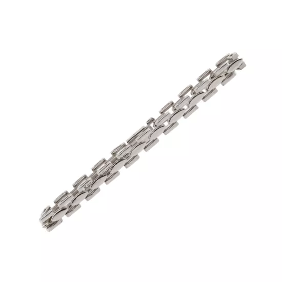 925 Ayar Bukle Model İthal Gümüş Bileklik