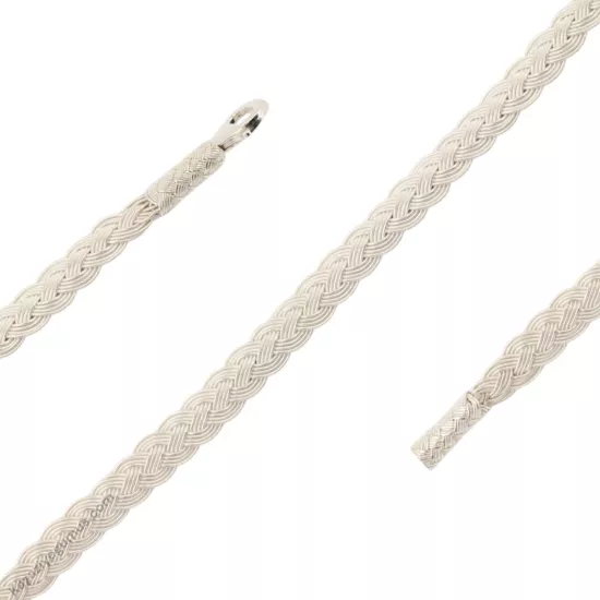 1000 Ayar Dört Sıra Örgülü Kazaziye Bileklik