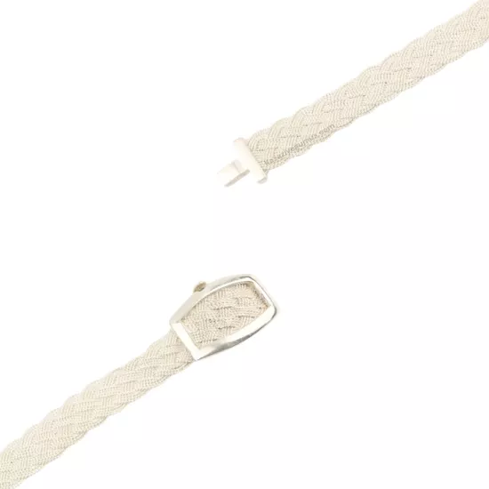 5 Row Classic Trabzon Wicker Silver Bracelet