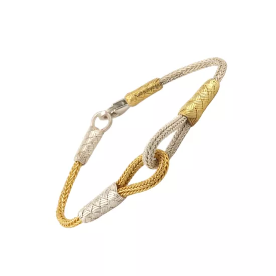 1000 Ayar Altın Kaplama Kazaziye Aşk Yolu Bileklik