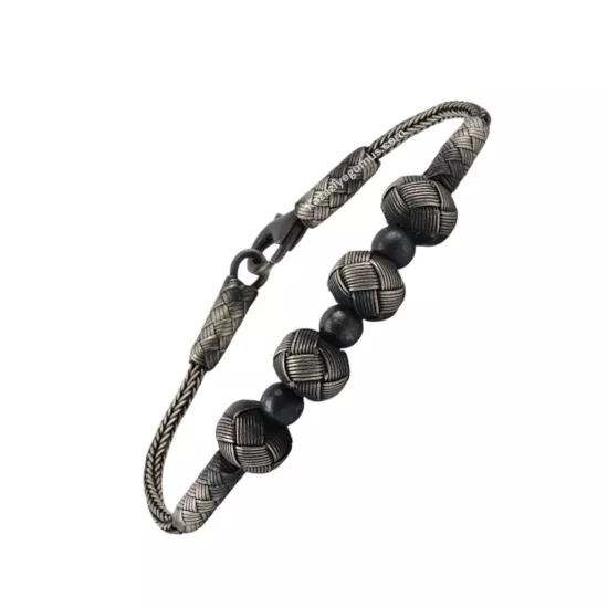 1000 Carat Kazaziye Four Ball White Bracelet