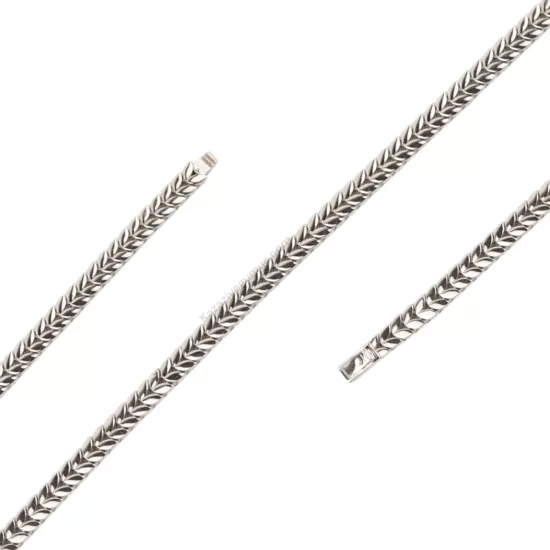 925 Ayar Buğday Model İthal Gümüş Bileklik