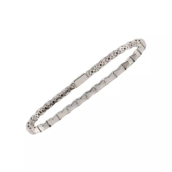 925 Ayar Papyon Model İthal Gümüş Bileklik