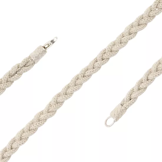 1000 Ayar Unisex Oksitli Sarma Örgü Kazaziye Bileklik