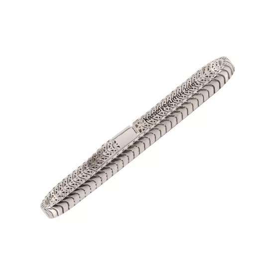 925 Ayar V Model İthal Gümüş Bileklik