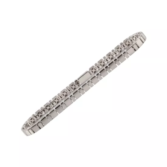 925 Ayar Küp Model İthal Gümüş Bileklik