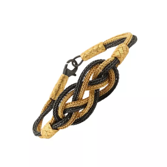1000 Carat Kazaziye Gold Knot Bracelet
