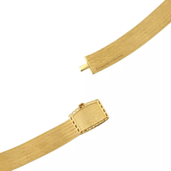 7 Sıra Trabzon Hasırı Zincir Kilit Model Gerdanlık