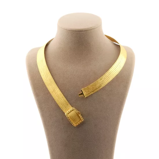 7 Sıra Trabzon Hasırı Zincir Kilit Model Gerdanlık