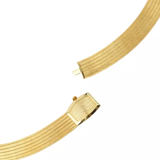 7 Sıra Trabzon Hasırı Klasik Kilit Gümüş Gerdanlık