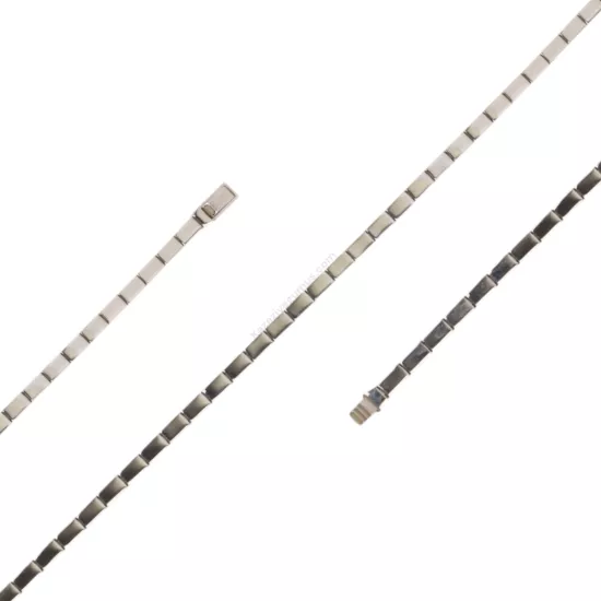 925 Ayar Dikdörtgen Model İthal Gümüş Bileklik