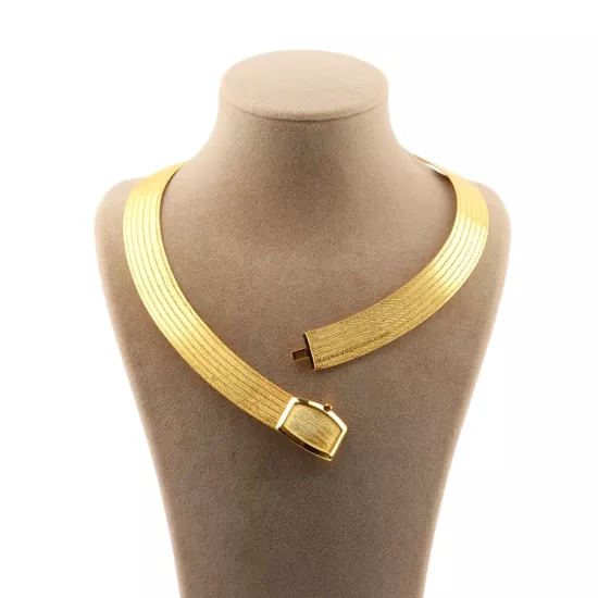 7 Sıra Trabzon Hasırı Klasik Kilit Gümüş Gerdanlık