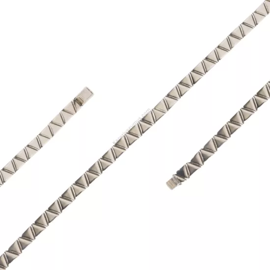 925 Ayar Üçgen Model İthal Gümüş Bileklik