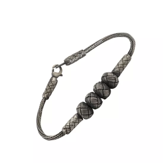 1000 Carat Kazaziye Four Ball White Bracelet