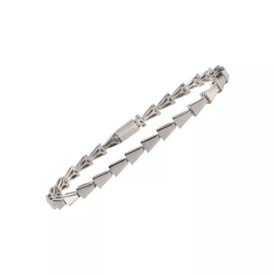 925 Ayar Üçgen Model İthal Gümüş Bileklik