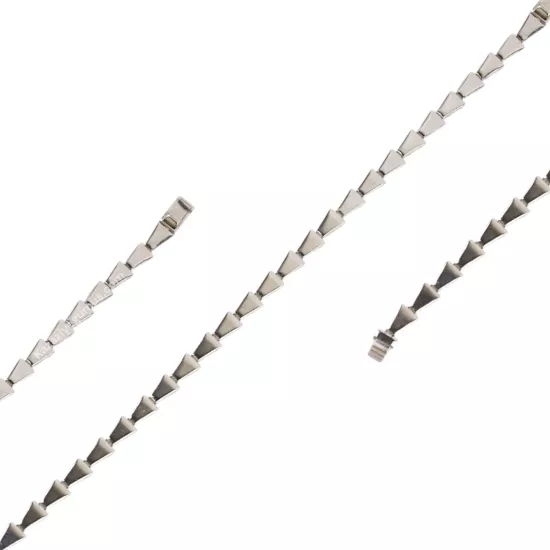 925 Ayar Üçgen Model İthal Gümüş Bileklik