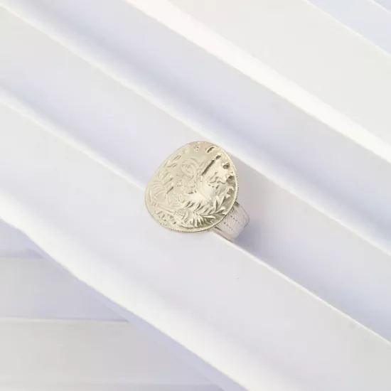 925 Ayar Reşat Model Trabzon Hasırı Gümüş Yüzük