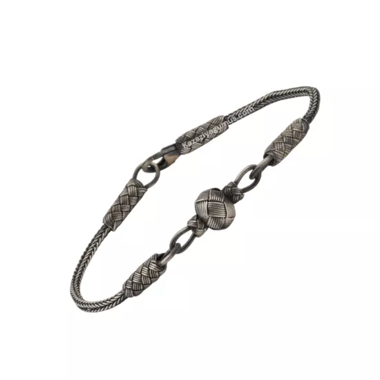 1000 Carat Kazaziye One-Piece Oxidized Bracelet
