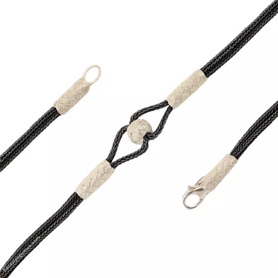 1000 Carat Kazaziye Three-Ball Silver Bracelet