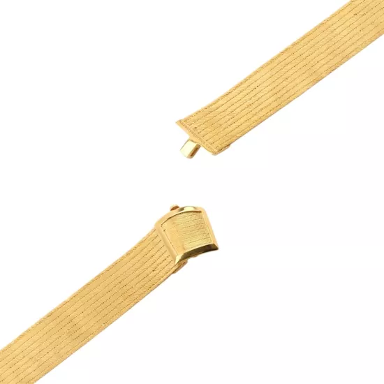 9 Row Trabzon Wicker Classic Lock Silver Bracelet