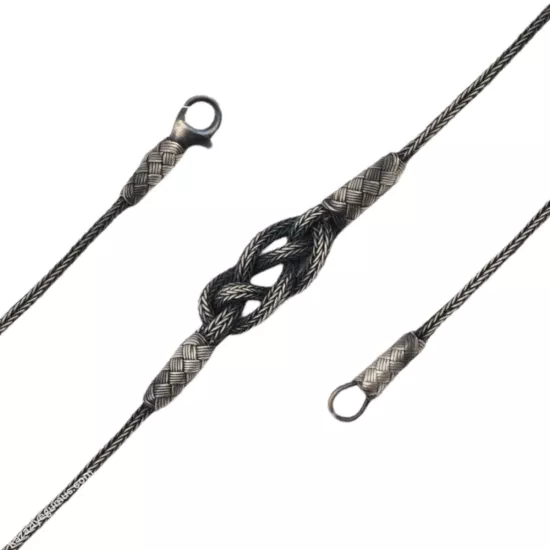 1000 Carat Kazaziye Oxidized Shams Bracelet