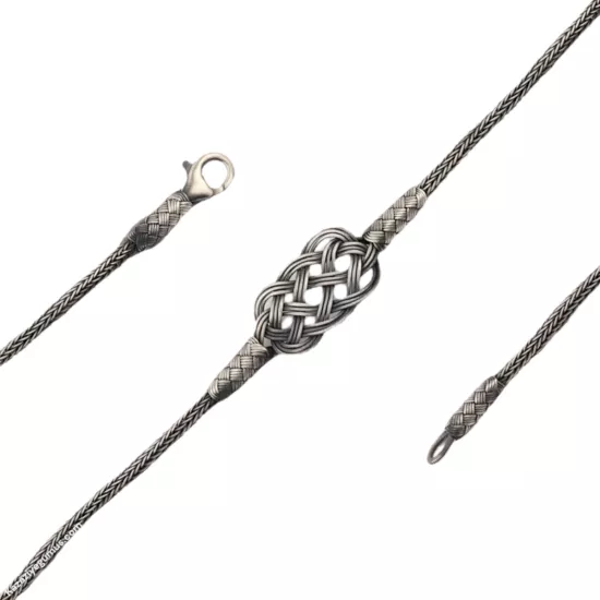 1000 Carat Kazaziye Love Knit Bracelet