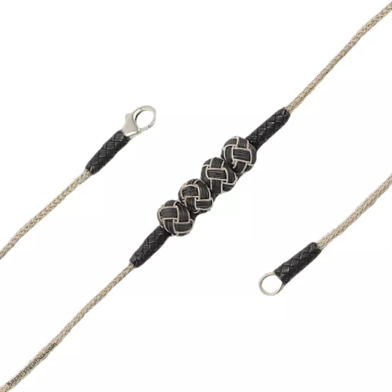 1000 Carat Kazaziye Four Ball White Bracelet