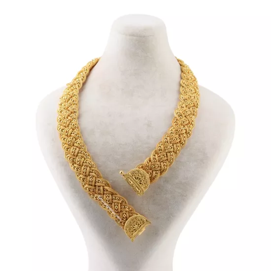 925 Ayar El İşi Midyat Hasırı Gümüş Kolye